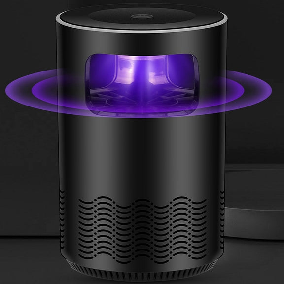 Household Mute Inhalation Photocatalyst USB Physical Mosquito Killer Small Q-Black(USB Direct)