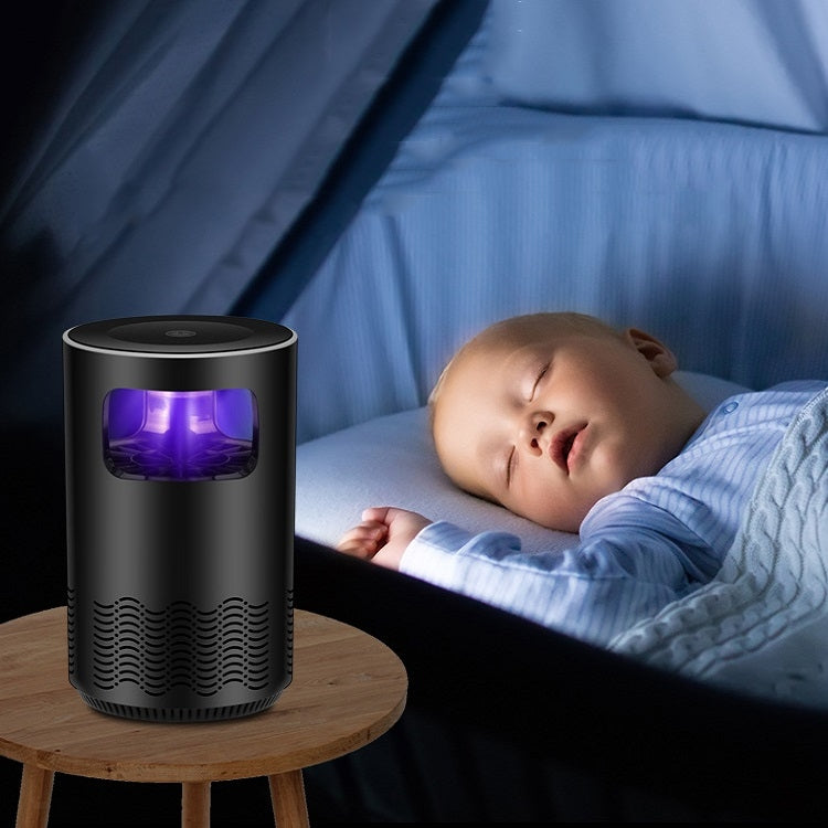 Household Mute Inhalation Photocatalyst USB Physical Mosquito Killer Small Q-Black(USB)