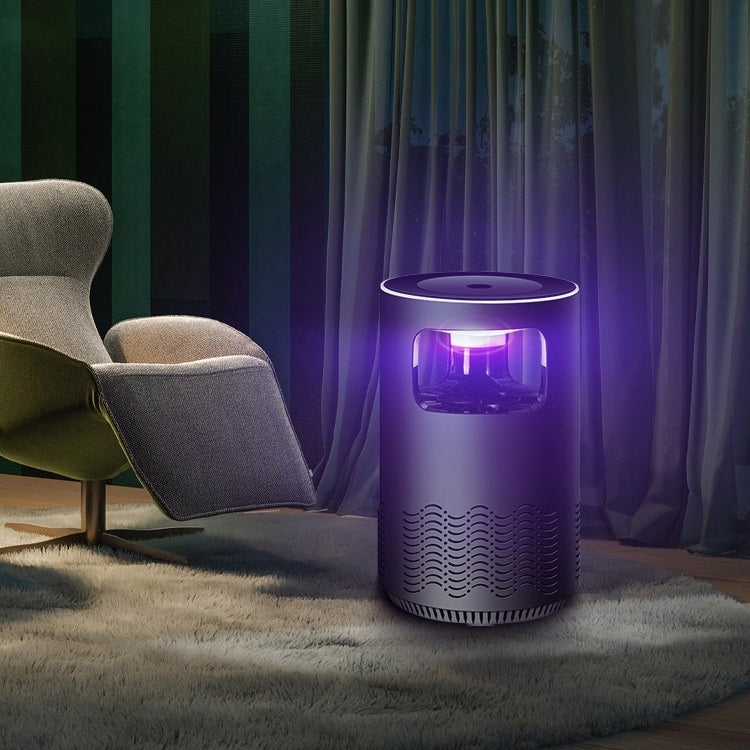 Household Mute Inhalation Photocatalyst USB Physical Mosquito Killer Small Q-Black(USB)