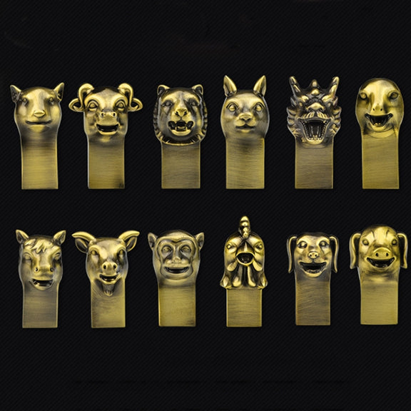 12ss USB 2.0 Zodiac Metal USB Flash Drives, Capacity:16GB(Horse)