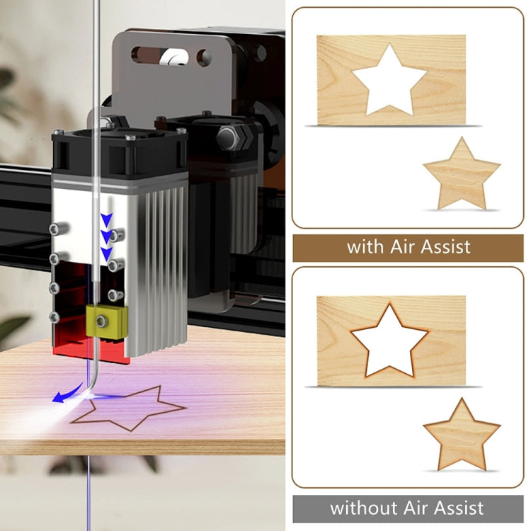 NEJE Air Assist Pump For Laser Cutting Engraving Machine(EU Plug)