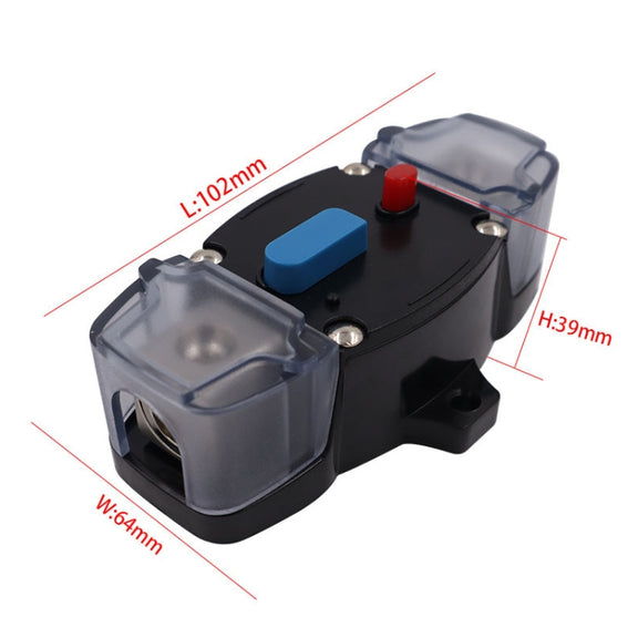 CB8 Car Route Yacht Ship Audio Refit Automatic Circuit Breaker Power Circuit Protection Insurance Switch, Specification: 80A