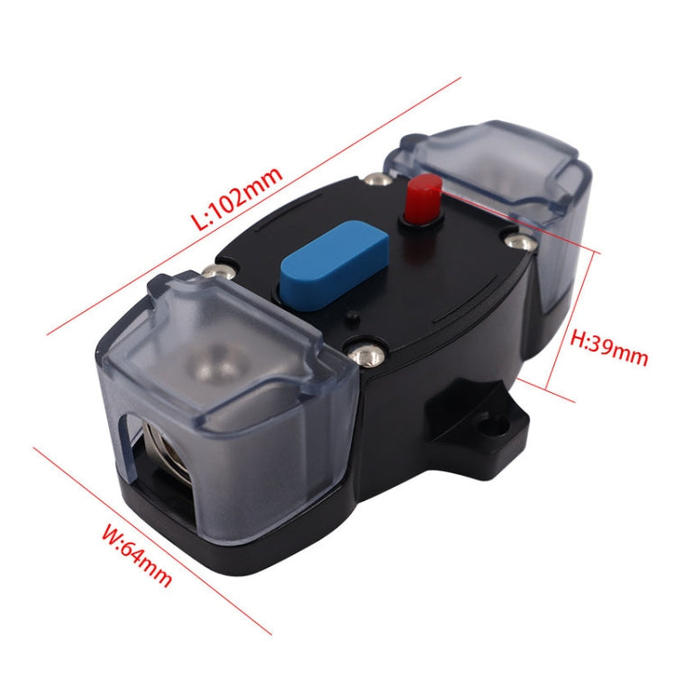 CB8 Car Route Yacht Ship Audio Refit Automatic Circuit Breaker Power Circuit Protection Insurance Switch, Specification: 80A