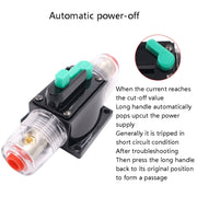 CB9 Car Audio Insurance RV Yacht Circuit Breaker Switch Short Circuit Overload Protection Switch, Specification: 100A