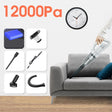Upgrade 3 Section 11.1V Car Home High Suction Handheld Mute Wireless Vacuum Cleaner - Vacuum Cleaner by PMC TechLife | Online Shopping South Africa | PMC TechLife | Buy Now Pay Later Mobicred