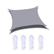 Outdoor Garden Sunshade Sail Waterproof Anti-UV Canopy, Size: 3m x 4m(Gray) - free shipping - PMC TechLife - Order now!