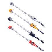 EVERDAWN Mountain Highway Bike Titanium Alloy Axis Quick Removal Rod Front And Rear Rollers Open Flower Drum Fixed Axis Trolley(Golden)