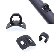 10 PCS Mountain Road Bicycle Hose Line Guide Adhesive Wire Seat Frame Cable Fixing C Buckle, Style: Plastic Buckle(Black)