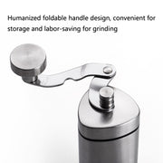 Household Stainless Steel Hand-Cranked Coffee Machine Grinder(Stainless Steel Model)