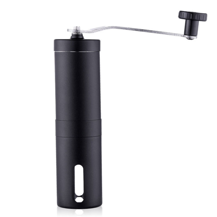 Hand Crank Coffee Machine Manual Pepper Mill Grinder(Mid Black)