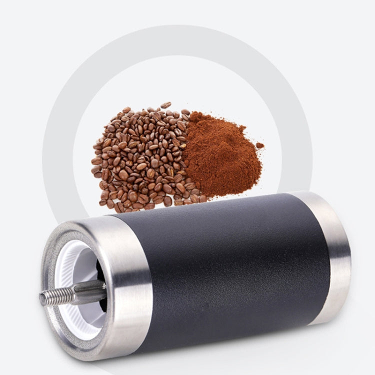 Hand Crank Coffee Machine Manual Pepper Mill Grinder(Large Black)