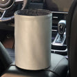 2 PCS Leather Foldable Car Trash Can Mini Chair Back Suspended Waterproof Trash Can(Gray) - Stowing Tidying by PMC TechLife | Online Shopping South Africa | PMC TechLife | Buy Now Pay Later Mobicred