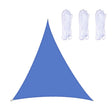 Triangle Outdoor Garden Sunshade Sail Waterproof Anti-UV Canopy, Size: 2m x 2m x 2m(Royal Blue) - Tents & Accessories by PMC TechLife | Online Shopping South Africa | PMC TechLife