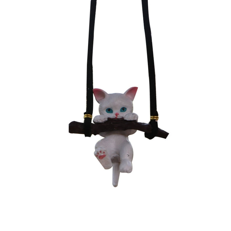 2 PCS Car Pendant Car Decoration Cat Pendant(Branches Cat)