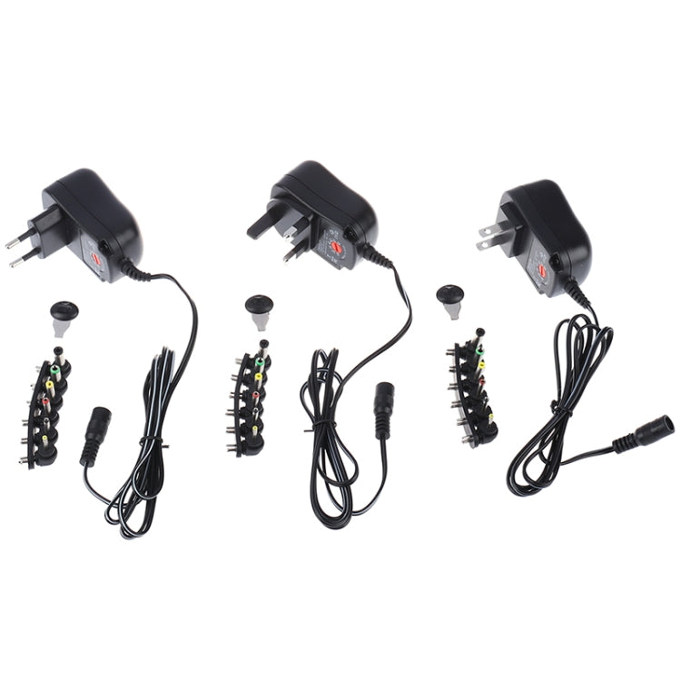 C5 3-12V 12W Adjustable Voltage Regulated Switch Power Supply Power Adapter Multifunction Charger With DC Tips(US Plug)
