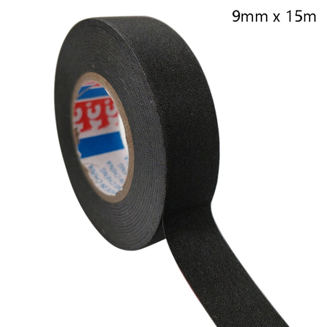 Automotive Wiring Harness Flannel Tape High Temperature Resistant And Water-resistant Wire And Cable Insulation Tape, Size: 9mm x 15m