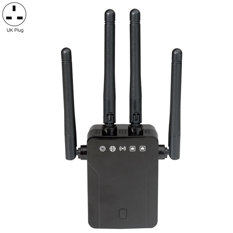 M-95B 300M Repeater WiFi Booster Wireless Signal Expansion Amplifier(Black
