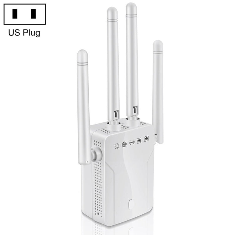 M-95B 300M Repeater WiFi Booster Wireless Signal Expansion Amplifier(White