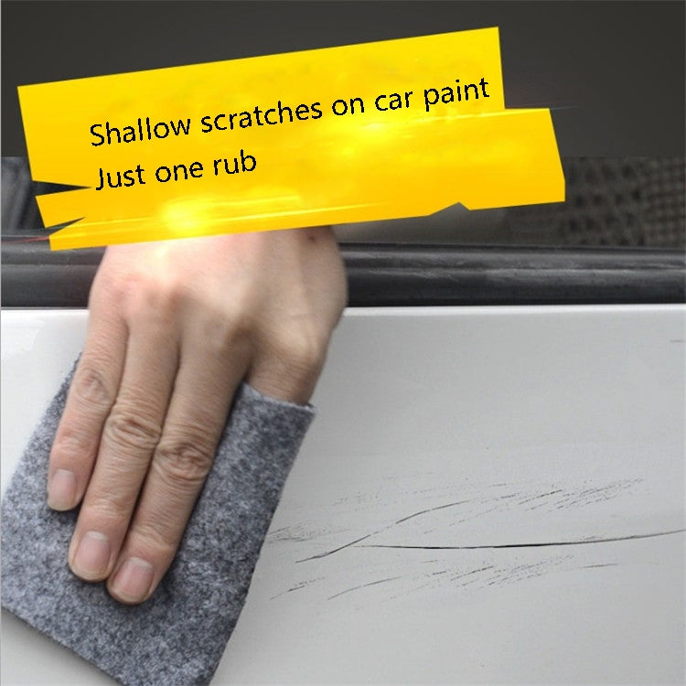 Car Scratch Repair Nano Cloth Repair Spray Paint Cloth Remover Scratch Wax(Black)