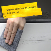 Car Scratch Repair Nano Cloth Repair Spray Paint Cloth Remover Scratch Wax(Black)