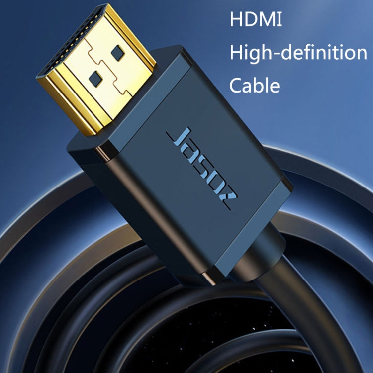 Jasoz HDMI High-Definition Projector Computer Video Cable Oxygen-Free Copper Core, Cable Length: 10m