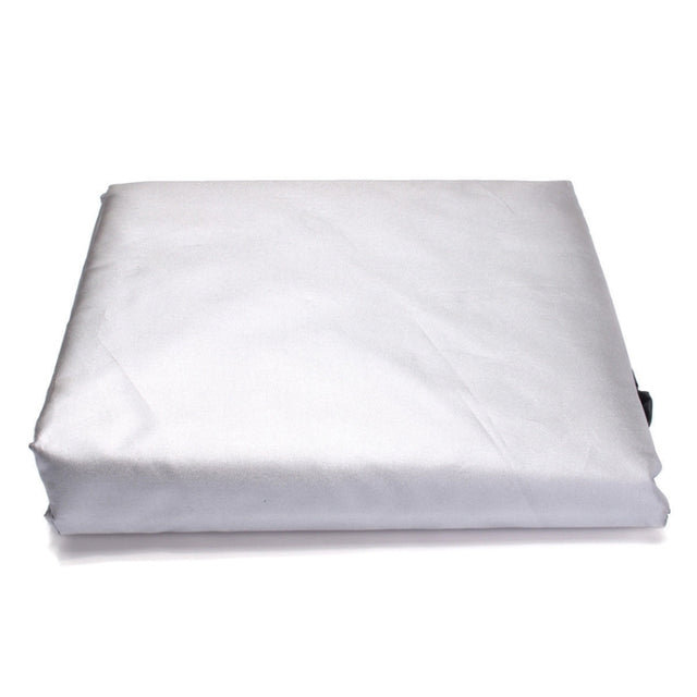 Outdoor Snowmobile Water-resistant And Dustproof Cover UV Protection Winter Motorcycle Cover, Size: 368x130x121cm(Silver)