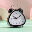 Student Metal Retro Digital Alarm Clock With Light(Black) - Alarm Clocks by PMc TechLife | Online Shopping South Africa | PMc TechLife | Buy Now Pay Later Mobicred