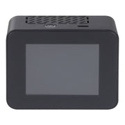 TVOC1 Portable CO2 Air Quality Formaldehyde Carbon Dioxide Detector Indoor Temperature Hygrometer with LED Digital Display(Black)