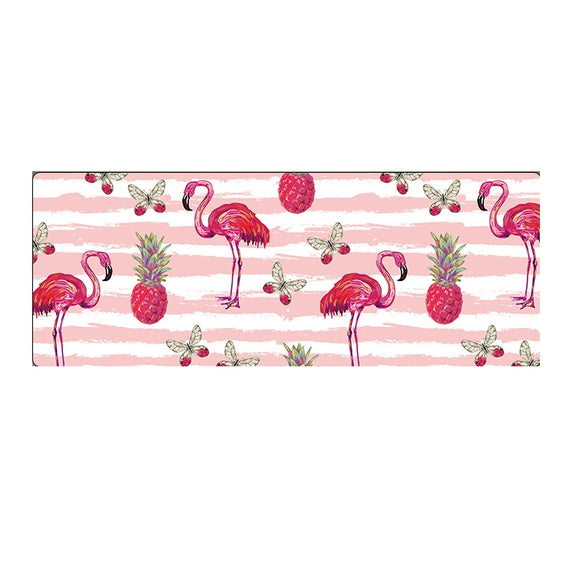 900x400x5mm Office Learning Rubber Mouse Pad Table Mat(1 Flamingo)