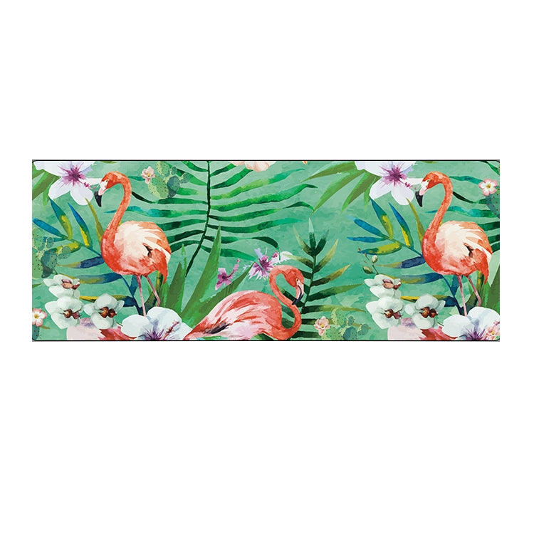 900x400x5mm Office Learning Rubber Mouse Pad Table Mat(6 Flamingo)