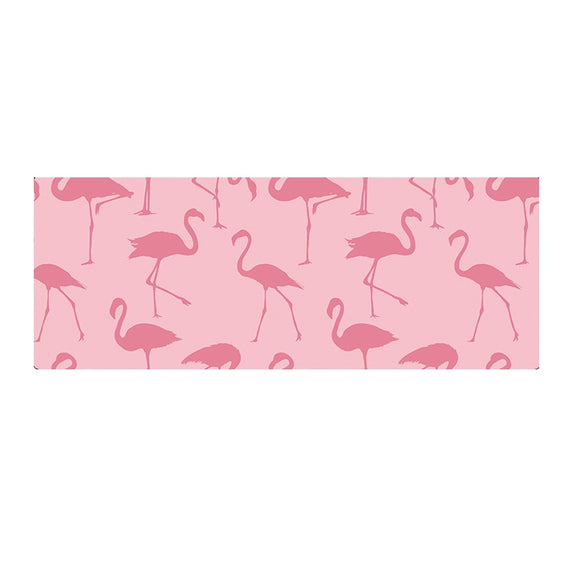 900x400x5mm Office Learning Rubber Mouse Pad Table Mat(7 Flamingo)