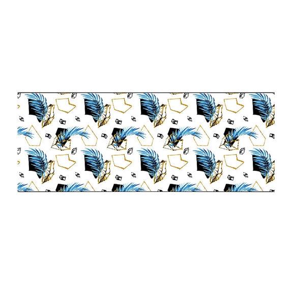 900x400x5mm Office Learning Rubber Mouse Pad Table Mat(9 Tropical Rainforest)