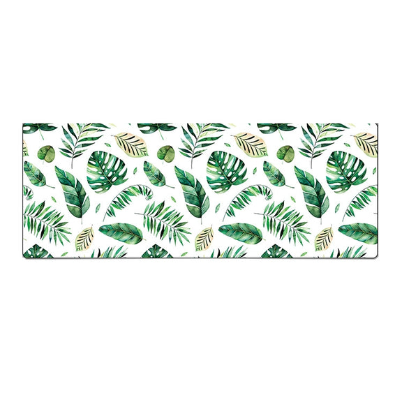 900x400x5mm Office Learning Rubber Mouse Pad Table Mat(13 Tropical Rainforest)