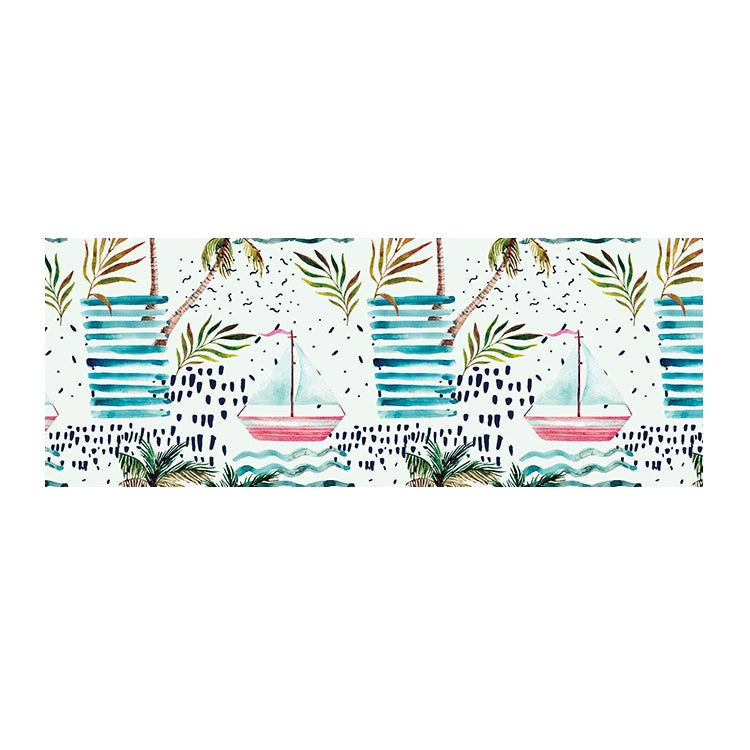 900x400x5mm Office Learning Rubber Mouse Pad Table Mat(14 Tropical Rainforest)