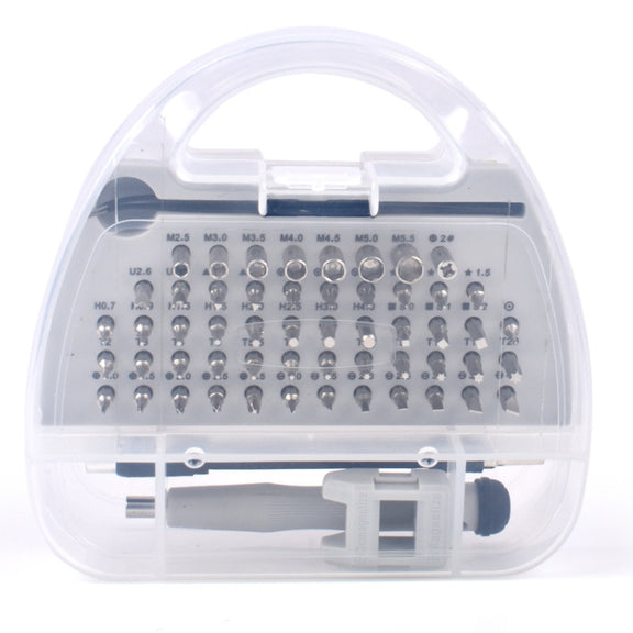 Weeks 58 in 1 Chrome Vanadium Steel Mobile Phone Repair And Disassembly Tool Screwdriver Set