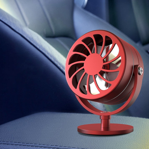 Aromatherapy Car Ornaments Automotive Accessories Solar Perfume Seat(Red)