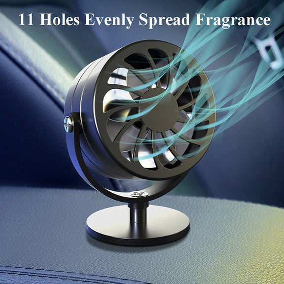 Aromatherapy Car Ornaments Automotive Accessories Solar Perfume Seat(White)