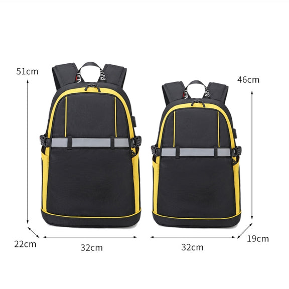 2101 Student Backpack Fashion Casual Backpack(Small Black)