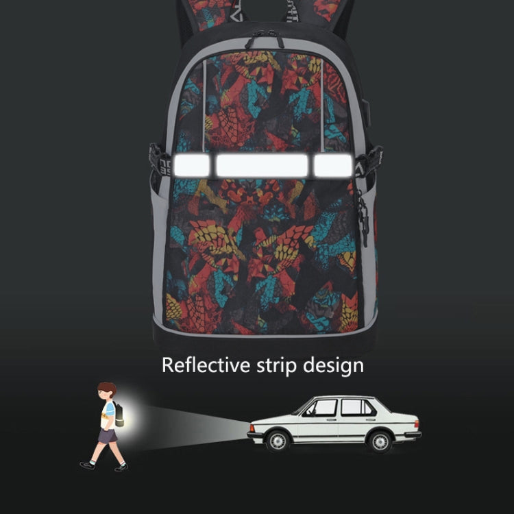 2101 Student Backpack Fashion Casual Backpack(Small Black)