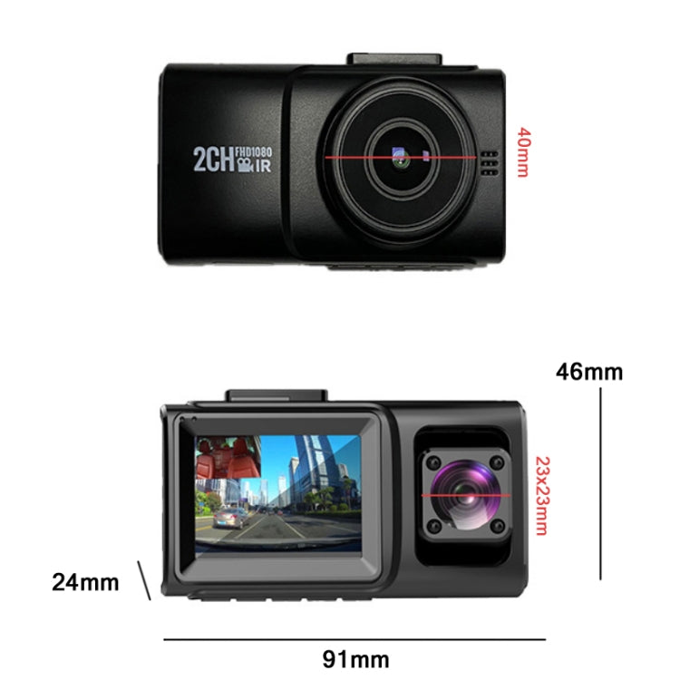 In Car Hidden HD 1080P Infrared Night Vision Driving Recorder Specification��� Without GPS Trajectory