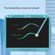15inch Charging Tablet Doodle Message Double Writing Board LCD Children Drawing Board, Specification: Monochrome Lines (Black)