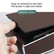 Car Clock Tissue Box Multi-Function Vehicle Instrument Table Paper Towel Box, Style: With Clock (Ivory)