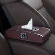 Car Clock Tissue Box Multi-Function Vehicle Instrument Table Paper Towel Box, Style: With Clock (Agate) - Tissue Boxes by PMC TechLife | Online Shopping South Africa | PMC TechLife | Buy Now Pay Later Mobicred