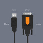 D.Y.TECH USB to DB9 RS232COM Serial Cable, Specification��� PL2303 1.5m