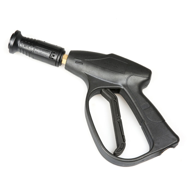 High-Pressure Car Wash Nozzle Cleaning Machine Brush Pump Accessories, Specification: Short Section 35 cm(Outer Wire 14x1.5mm)