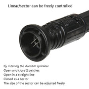 High-Pressure Car Wash Nozzle Cleaning Machine Brush Pump Accessories, Specification: Short Section 35 cm(Outer Wire 22x1.5mm)