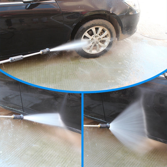 High-Pressure Car Wash Nozzle Cleaning Machine Brush Pump Accessories, Specification: Short Section 35 cm(Outer Wire 22x1.5mm)