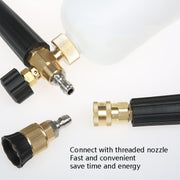 2 PCS High-Pressure Water Sprinklers Live Connection And Quick Plug-In Sockets For Threaded Connection Of Washing Machine Nozzles, Specification: Inner G1/4