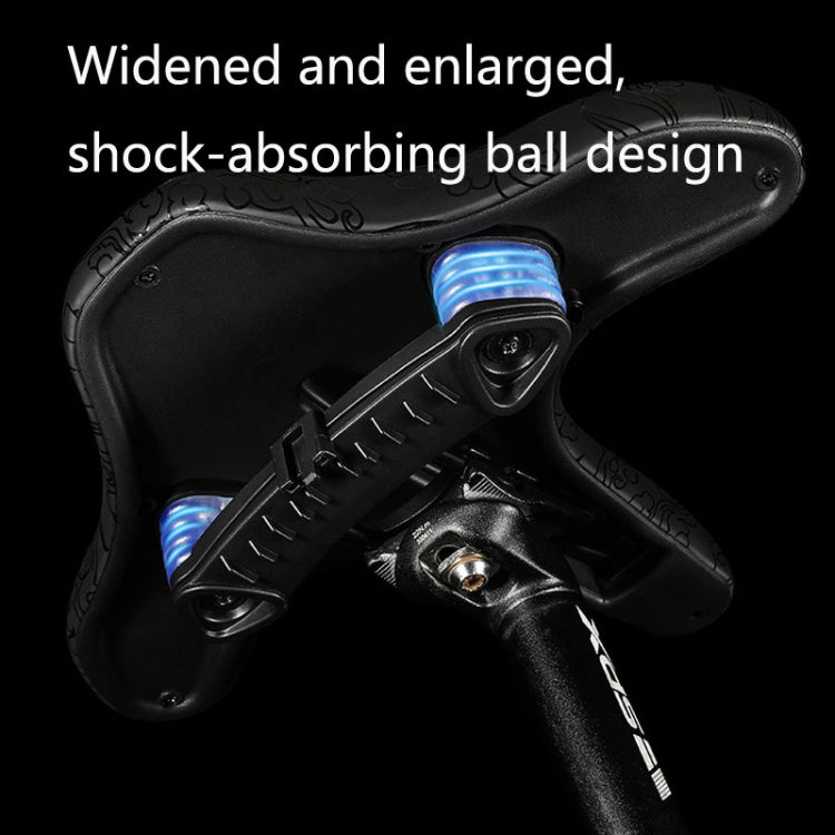 WEST BIKING YP0801122 Bicycle Mountain Bike Large Cushion Leisure And Comfortable Bicycle Saddle(Phoenix)