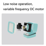 A5 Mini Humidifying Refrigeration Air Conditioning Fan USB Home Desktop Water Cooling Fan(Girl Pink)